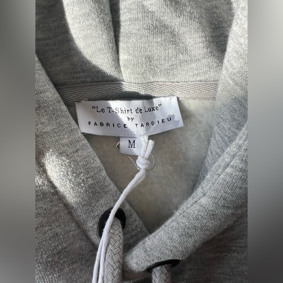 Fabrice Tardieu Good Vibes Star FT Hoodie Grey - Picture 5 of 7